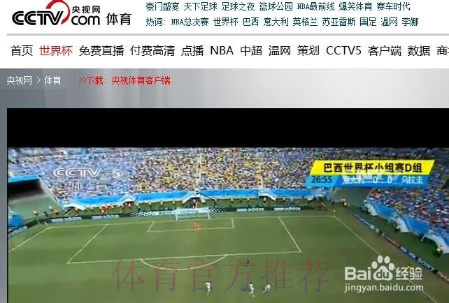 免费高清世界杯足球赛直播视频观看平台